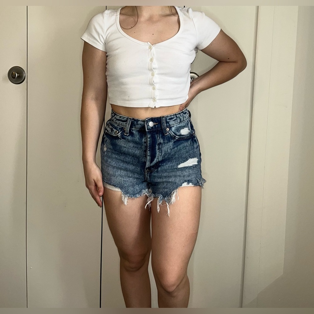Wild Fable Jean Shorts